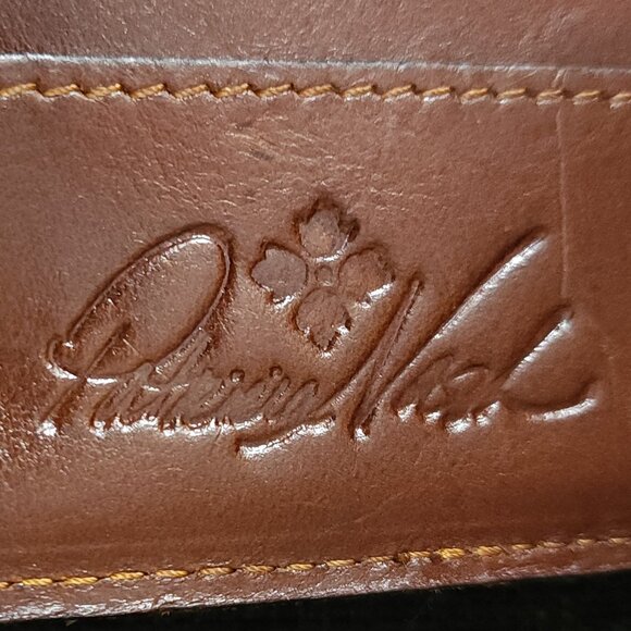 Patricia Nash Colli Large Brown Leather Wallet Clutch - Picture 10 of 10